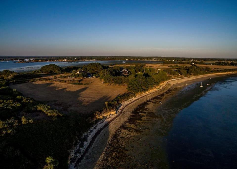 Meuble Sur L'Ile De Tascon A 300 M De La Plage Saint-Armel Exteriör bild