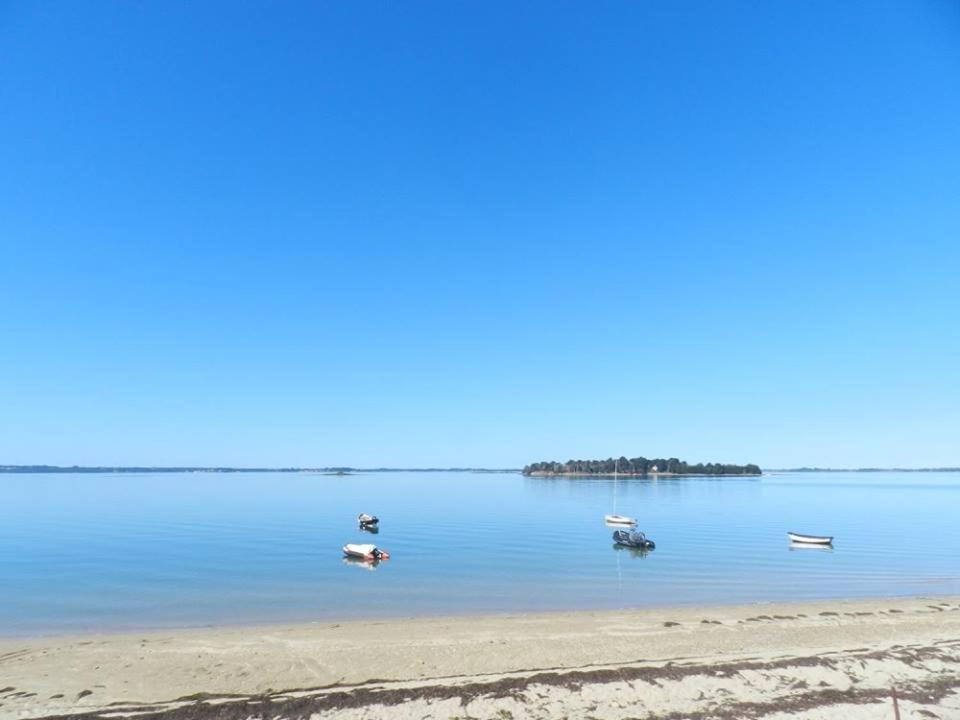Meuble Sur L'Ile De Tascon A 300 M De La Plage Saint-Armel Exteriör bild