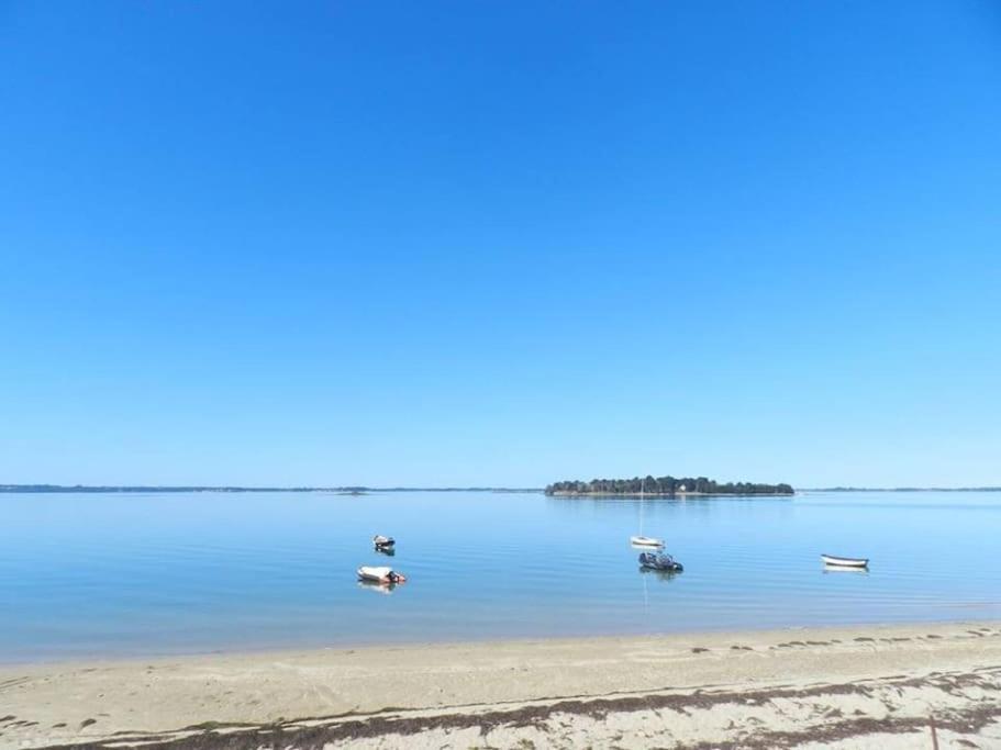 Meuble Sur L'Ile De Tascon A 300 M De La Plage Saint-Armel Exteriör bild