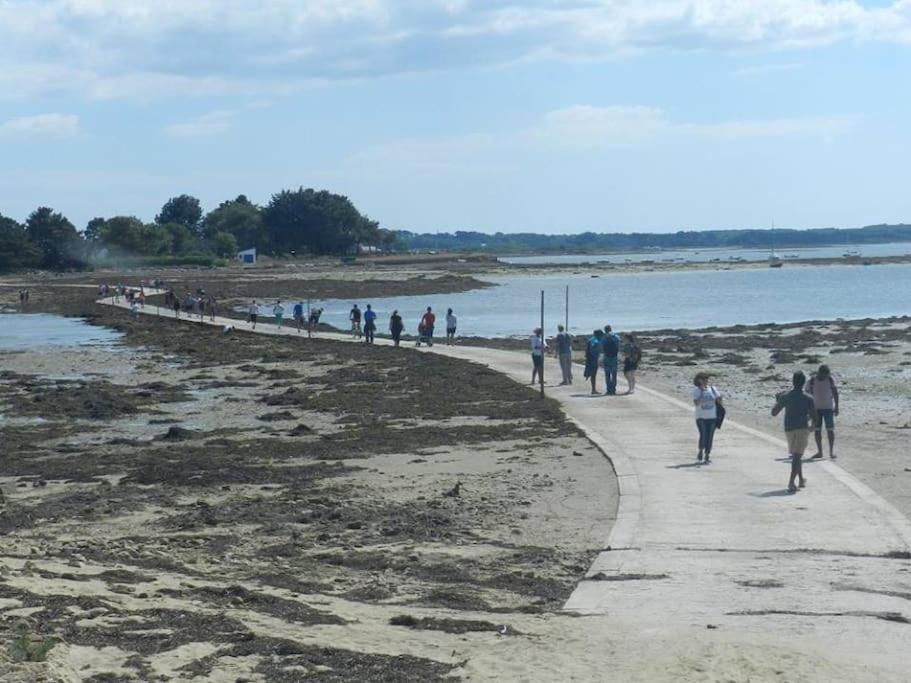 Meuble Sur L'Ile De Tascon A 300 M De La Plage Saint-Armel Exteriör bild
