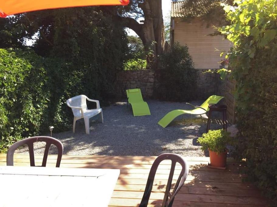 Meuble Sur L'Ile De Tascon A 300 M De La Plage Saint-Armel Exteriör bild