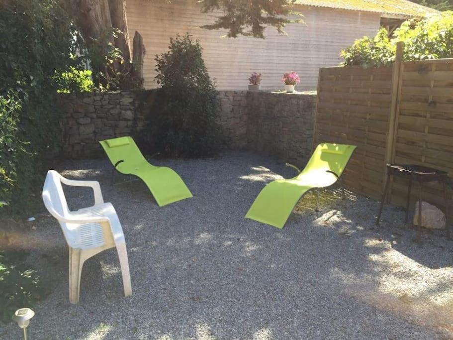 Meuble Sur L'Ile De Tascon A 300 M De La Plage Saint-Armel Exteriör bild