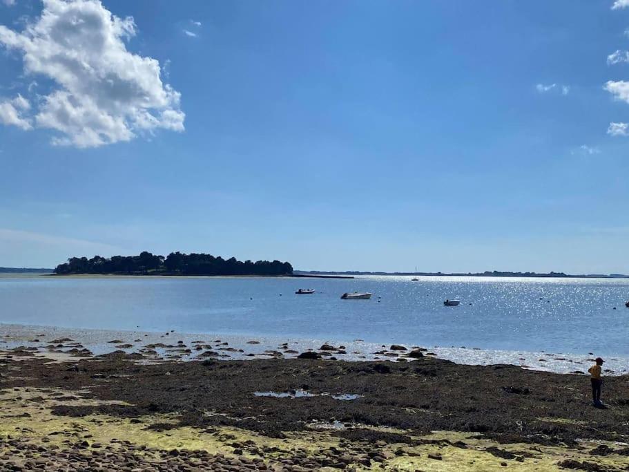 Meuble Sur L'Ile De Tascon A 300 M De La Plage Saint-Armel Exteriör bild